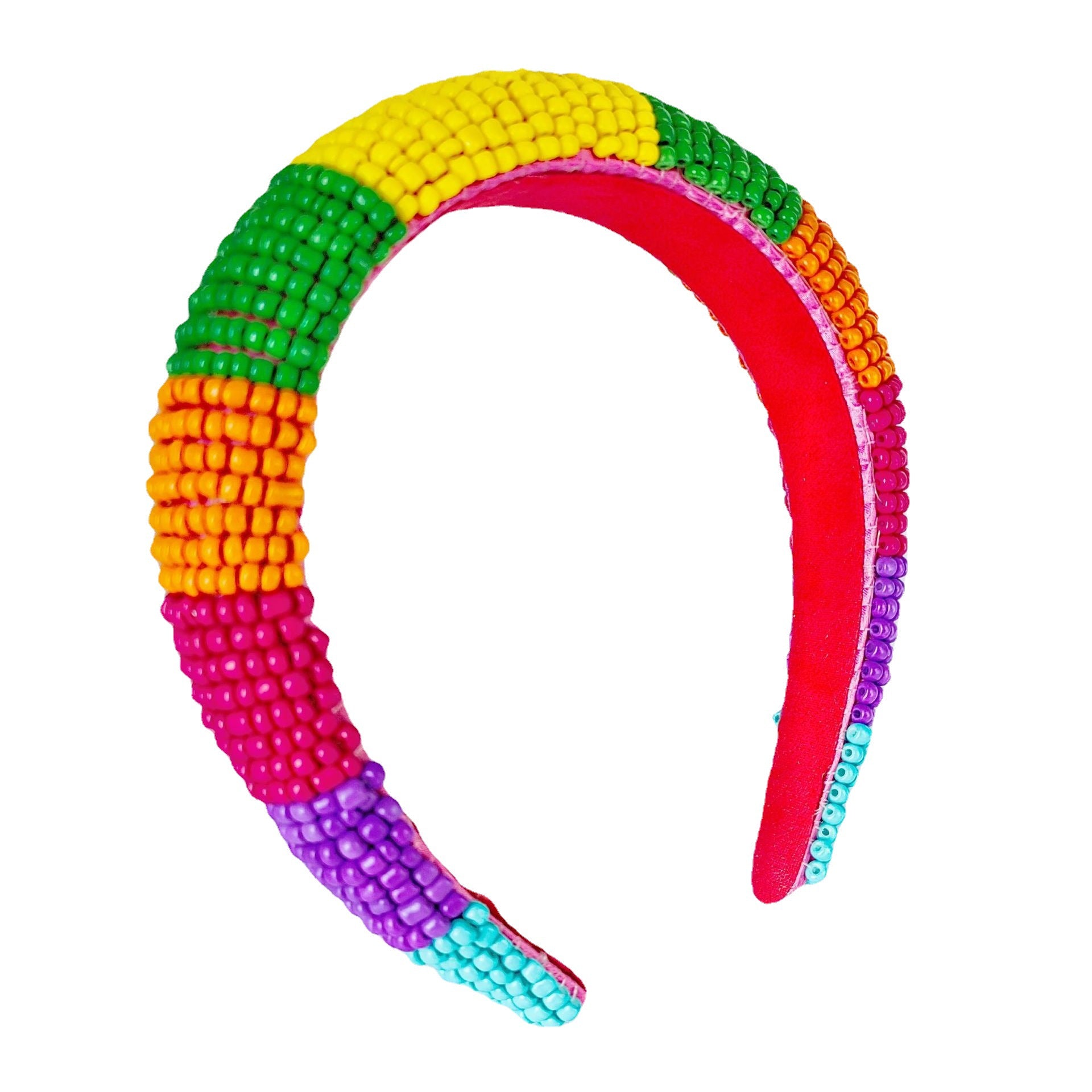 Wholesale Colored Rice Ball Sponge Wide Edge Hair Hoops